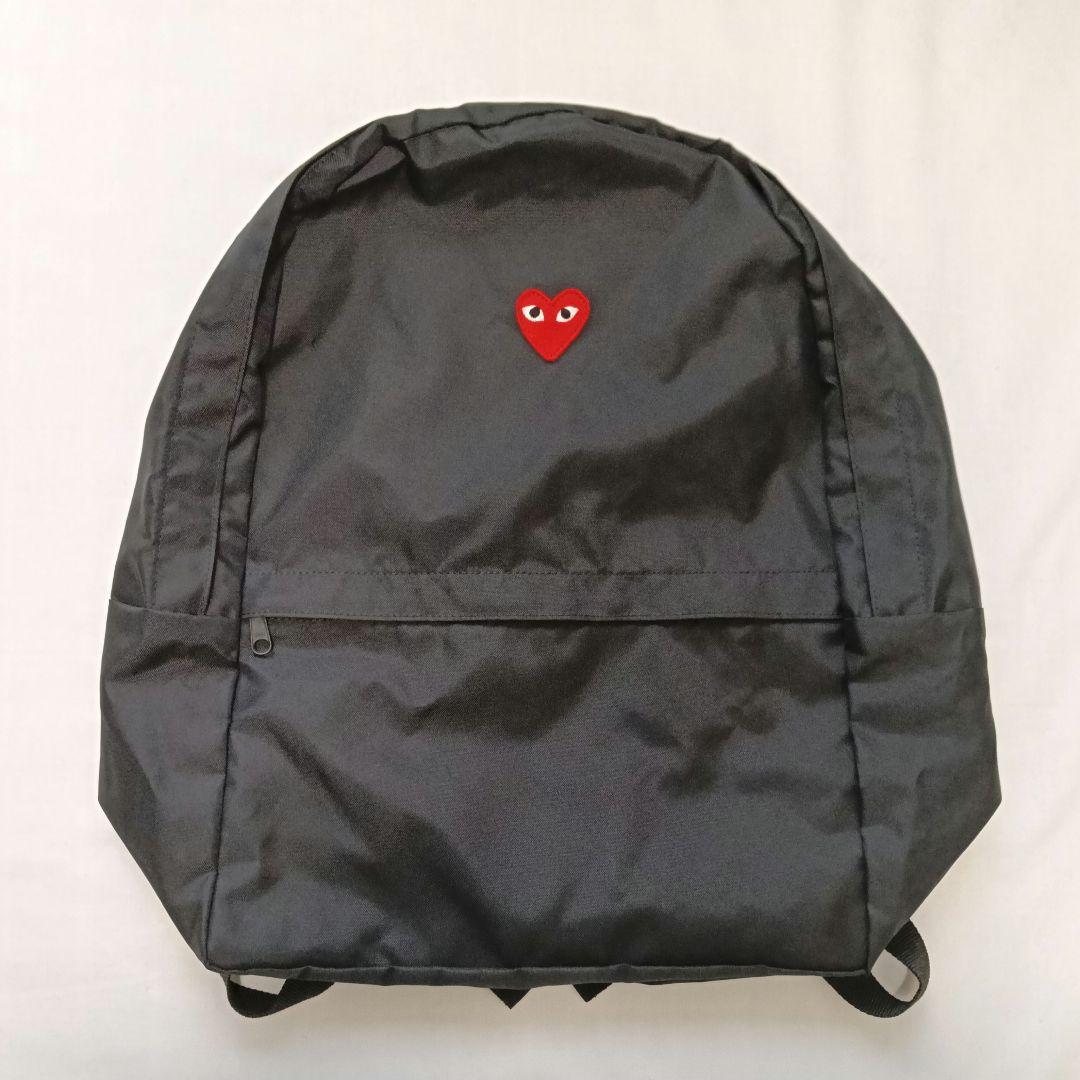 PLAY COMME des GARCONS リュック ブラック ハートロゴ