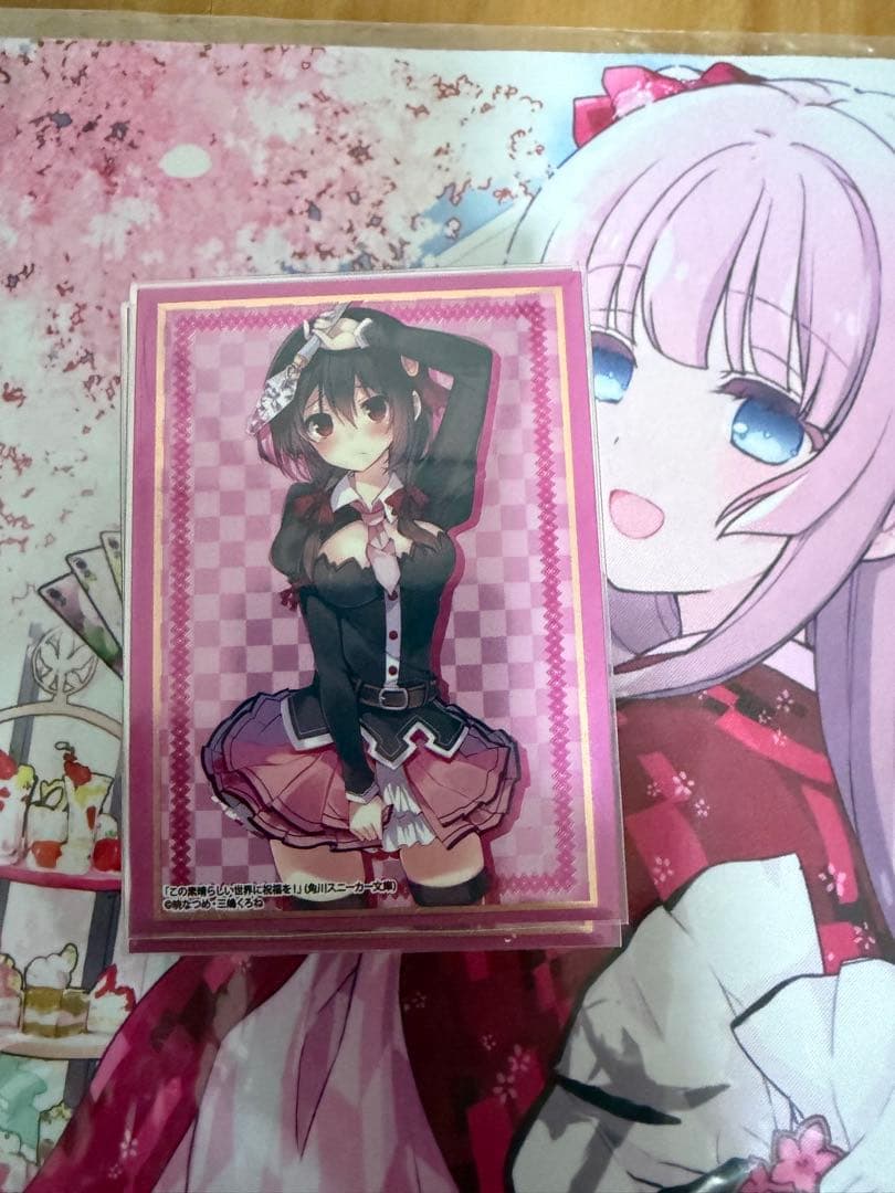 WS この素晴らしい世界に祝福を! デッキ スリーブ付き