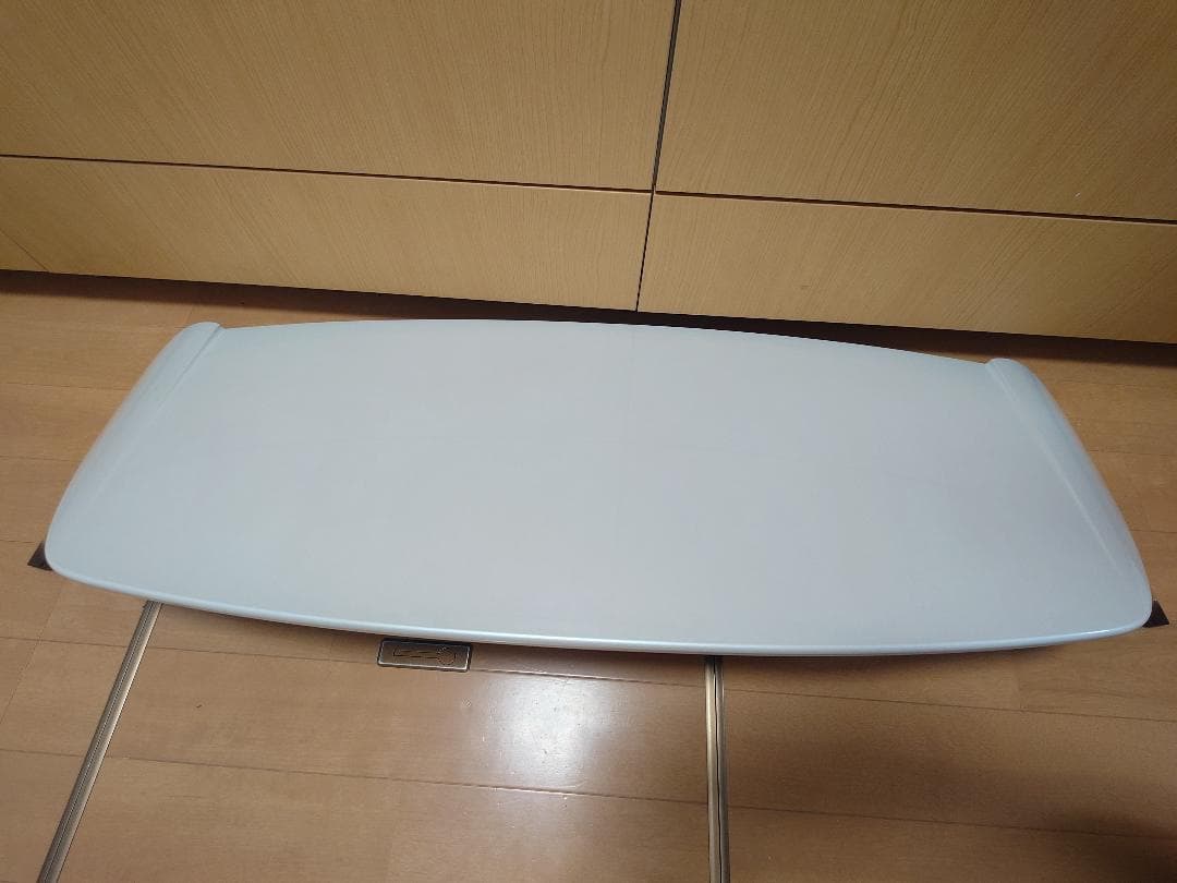 OZ純正美品80ハリアーZ新品ハイマウント付 ルーフスポイラーPホワイトP