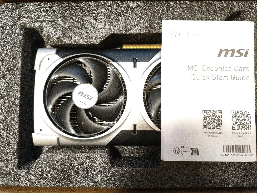 グラフィックボード・グラボ・ビデオカード MSI GeForce RTX 5060ti 8gb msi