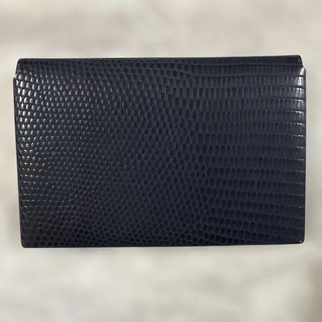 ★新品未使用★T.MBH 紺色★お洒落な名刺入れ ★ボックス付き