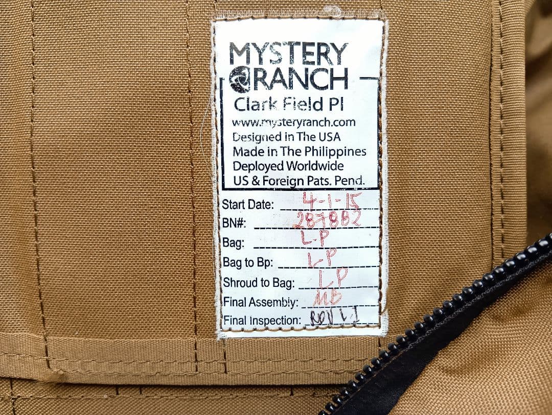 ニ*ル様 ミステリーランチ スイートピー コヨーテ