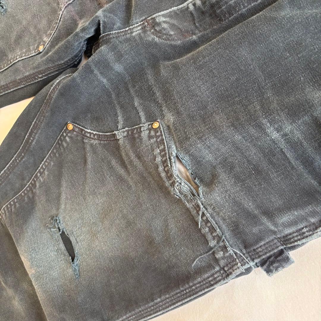 （専用）Carhartt /カーハート USA製 ダブルニー ブラック