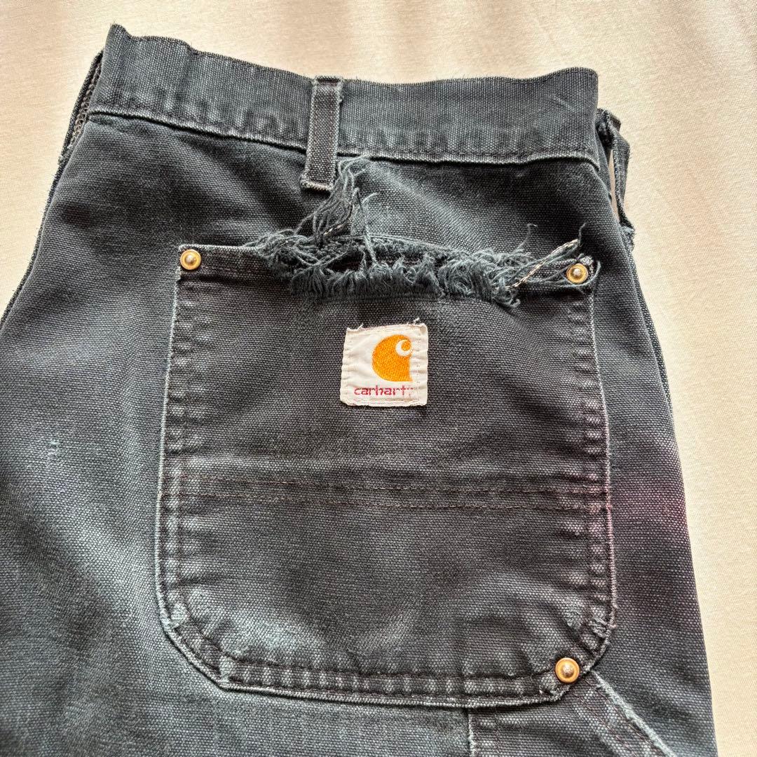 （専用）Carhartt /カーハート USA製 ダブルニー ブラック