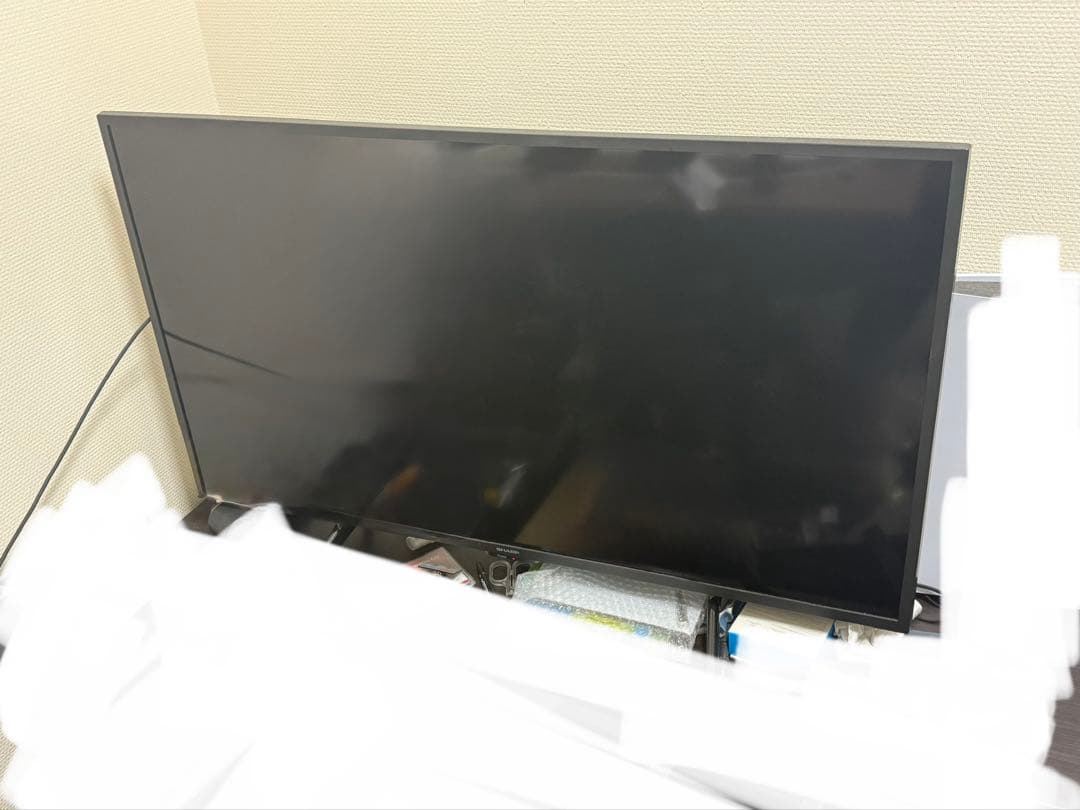 引き取り引き渡し限定SHARPAQUOS4K42インチテレビ　4T-C42DJ1