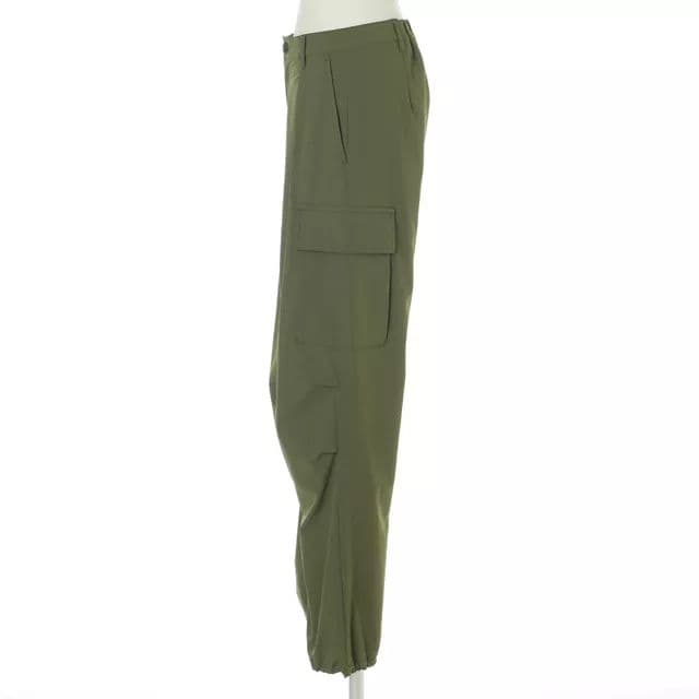 12closet 新品・未使用品【洗える】高機能カーゴパンツ カーキ