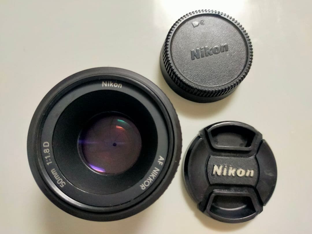 Nikon AF NIKKOR 50mm f/1.8D レンズ