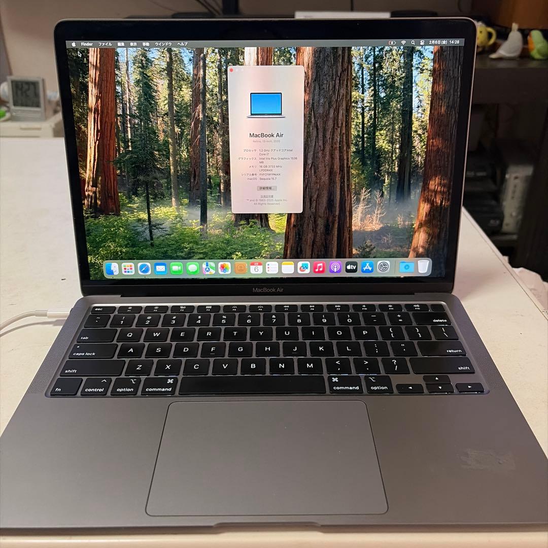 MacBook Air 13インチ i7 16GB