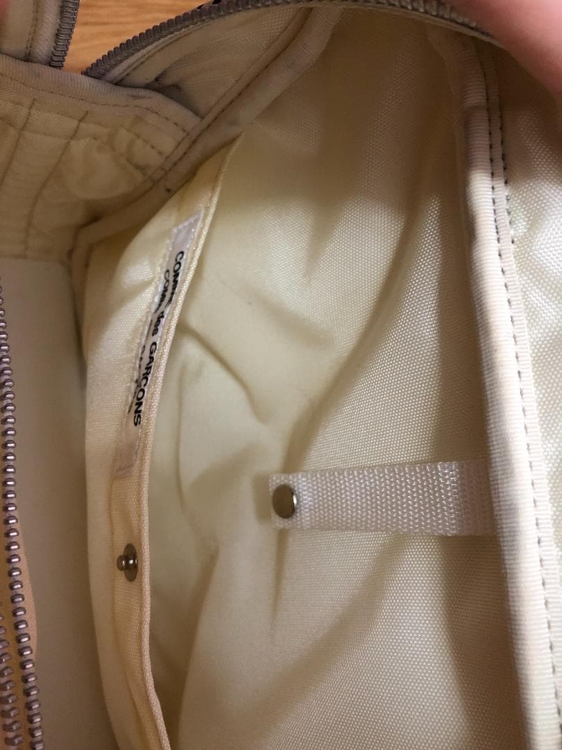 コムデギャルソン　千鳥柄　バッグ