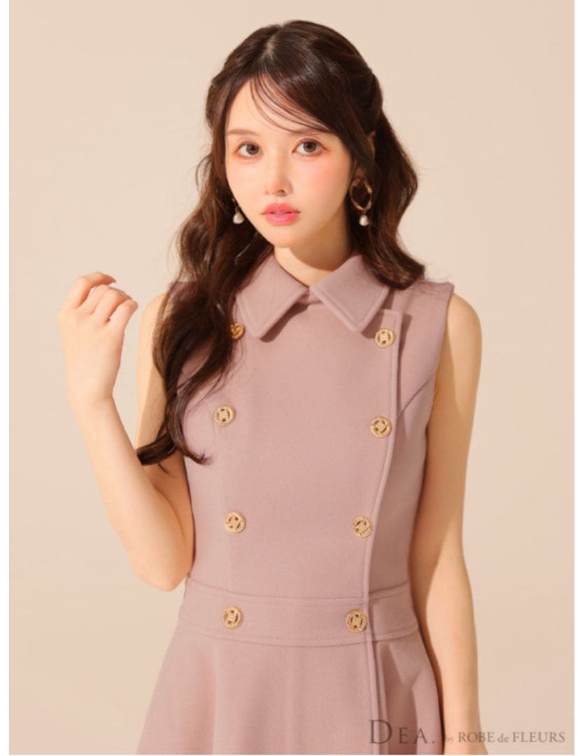 sugar DEA.by ROBE de FLEURSキャバドレス ピンク S