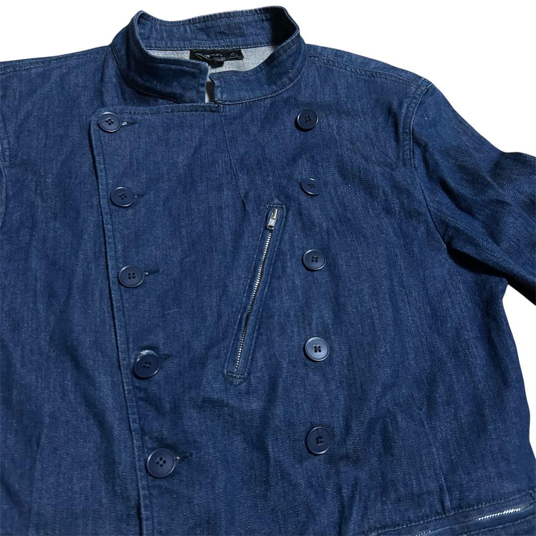 名作 agnes b. PARIS アニエスベー デニムナポレオンジャケット