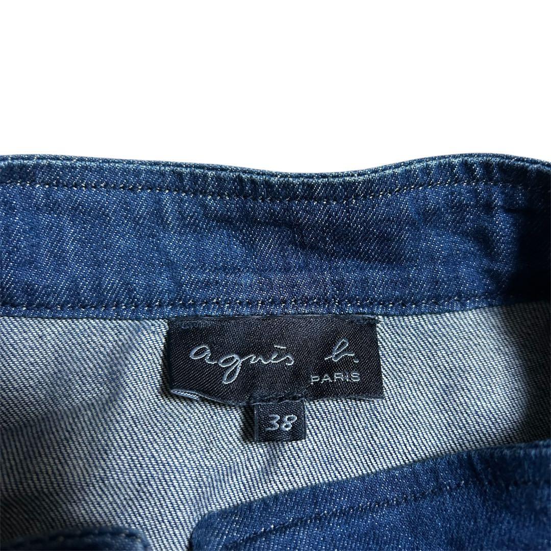 名作 agnes b. PARIS アニエスベー デニムナポレオンジャケット