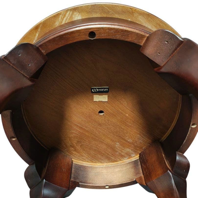 maruni マルニ木工 サイドテーブル 花台 飾り台 猫脚 アンティーク