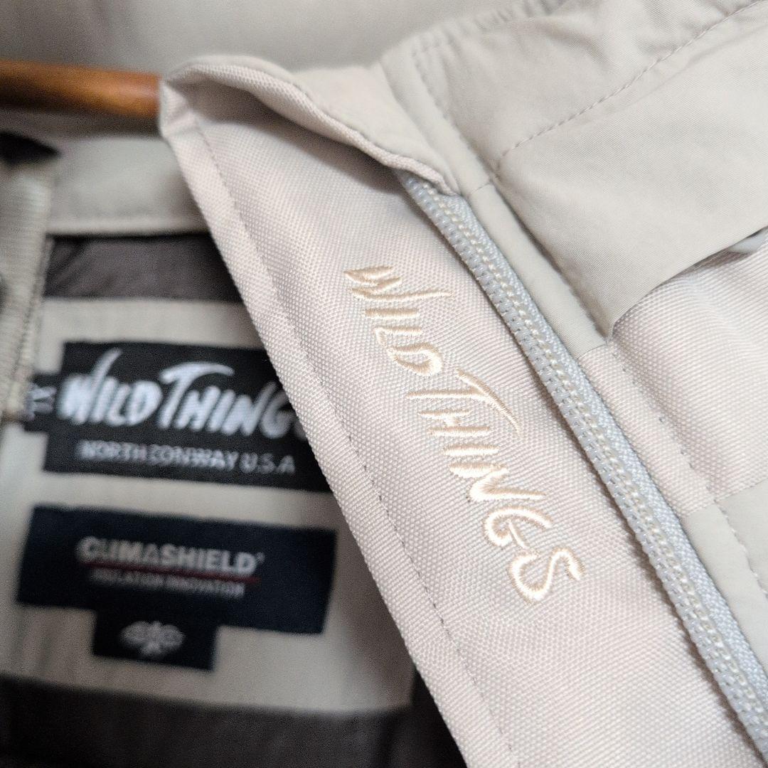 美品　ワイルドシングス　モンスターパーカー　ライトグレー　XL