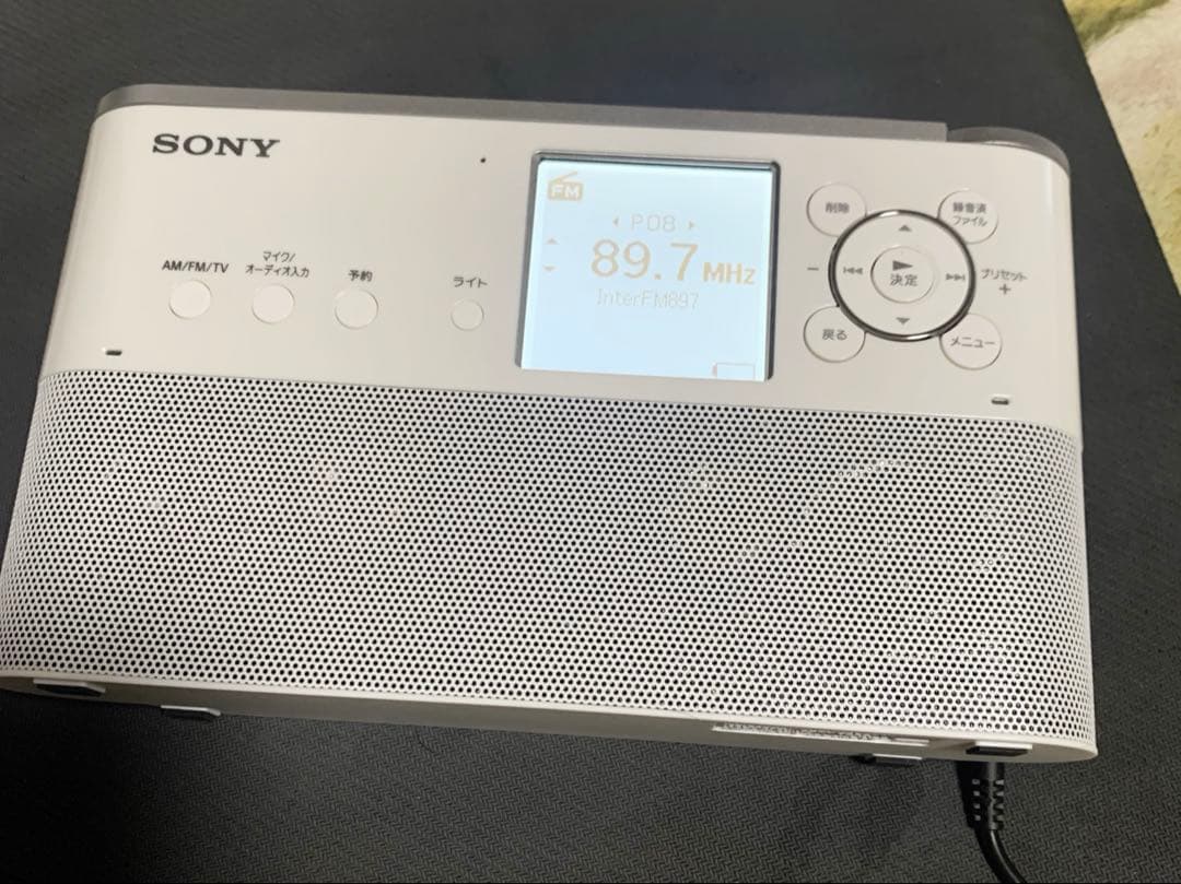 SONY ICZ-R260TV ボータブルラジオレコーダー