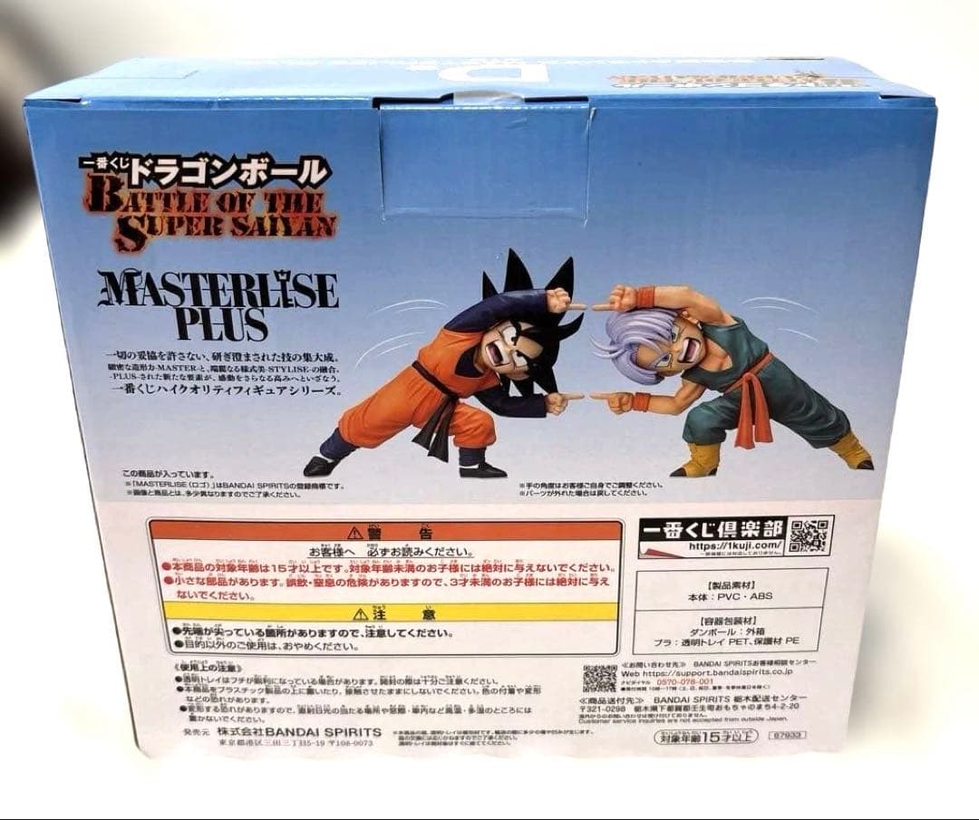 一番くじドラゴンボール一BATTLE OF THE SUPER SAIYAN