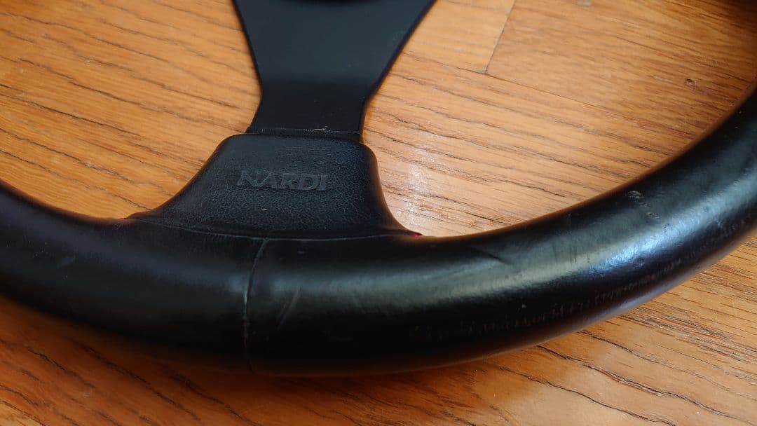 NARDI　クラシック　レザー　360mm ブラック