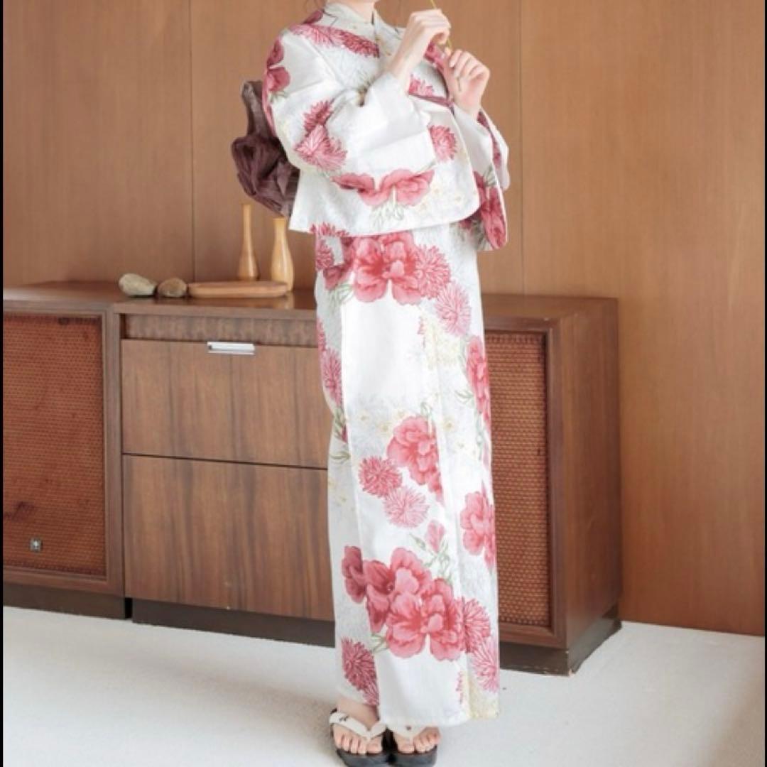 ディータ 浴衣 大正ロマン牡丹寄せ