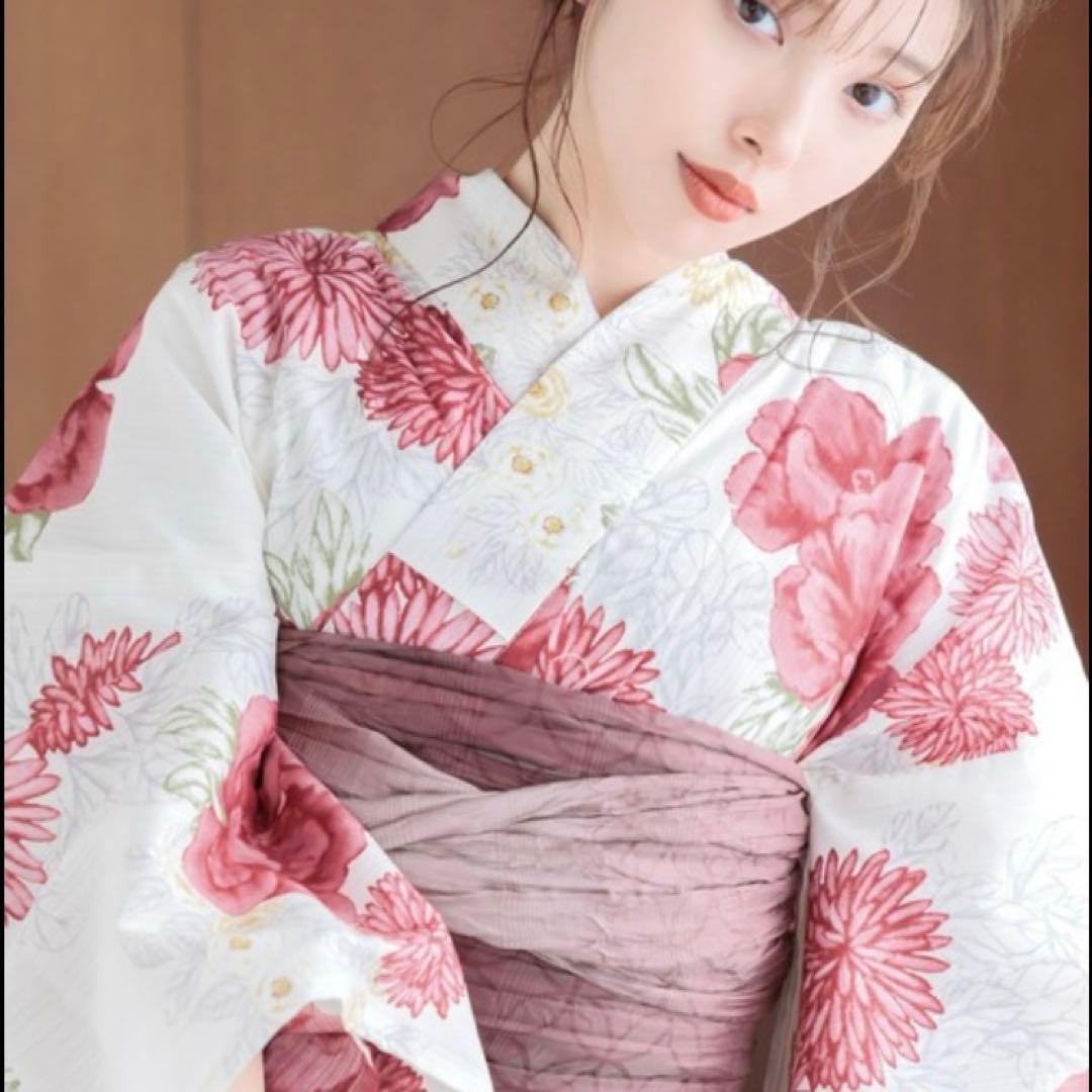 ディータ 浴衣 大正ロマン牡丹寄せ