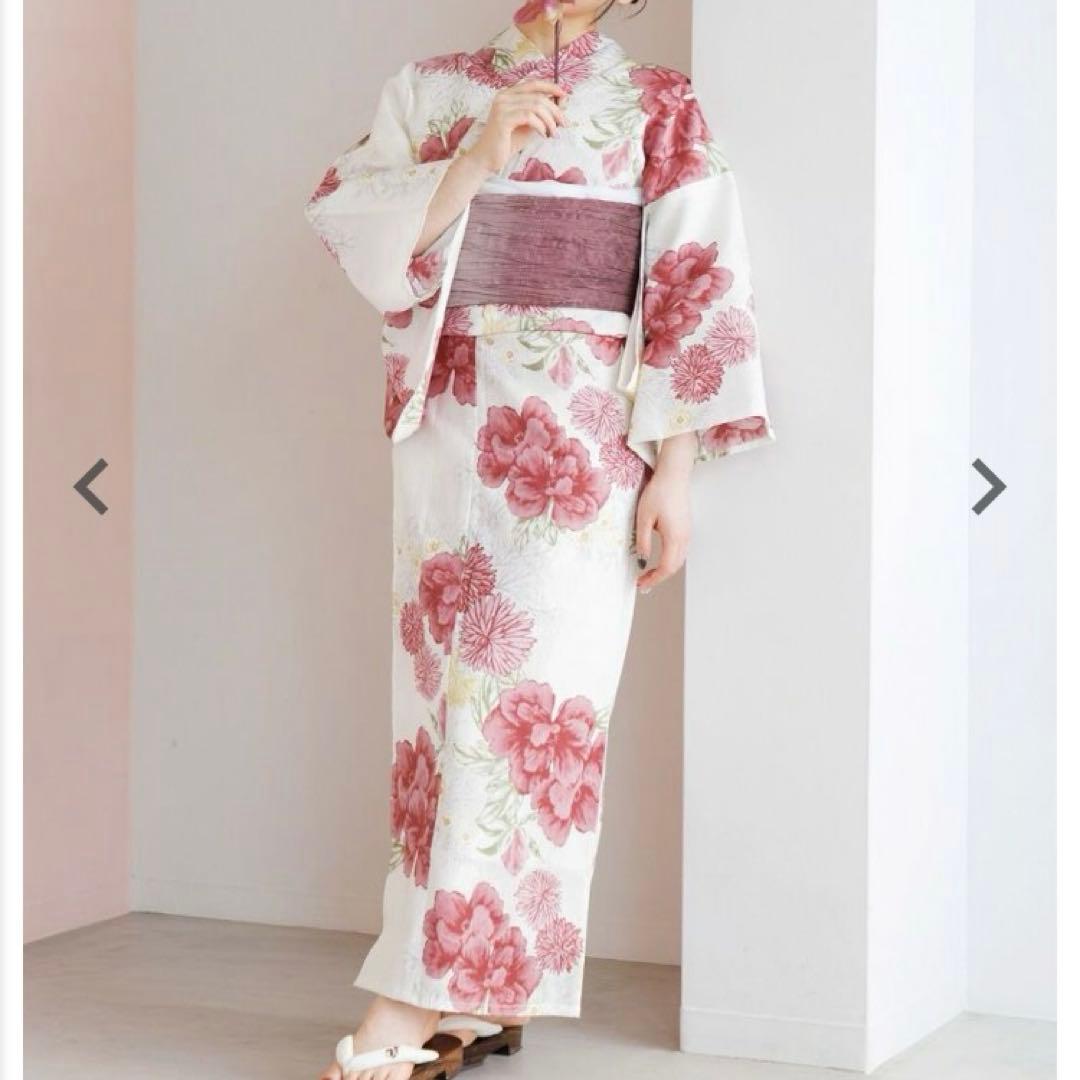 ディータ 浴衣 大正ロマン牡丹寄せ