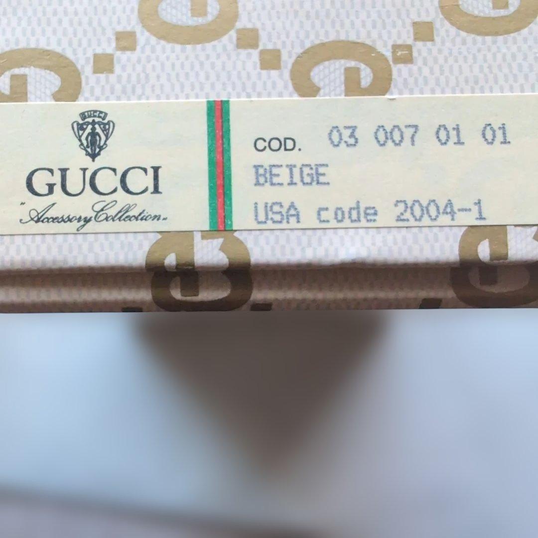 GUCCI GGパターン 長財布 ベージュ