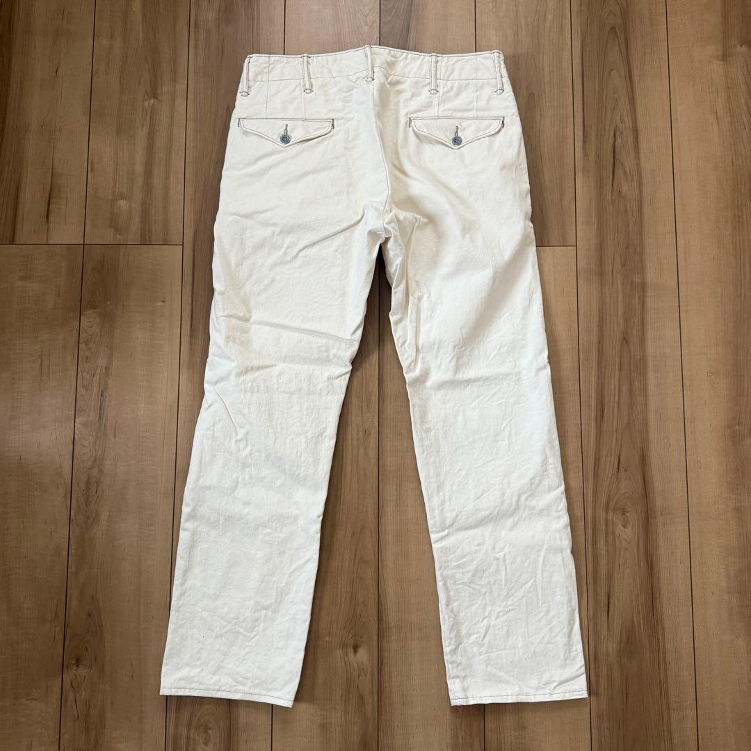 Double RL ミリタリー トラウザーズ パンツ 白系 31 30 RRL