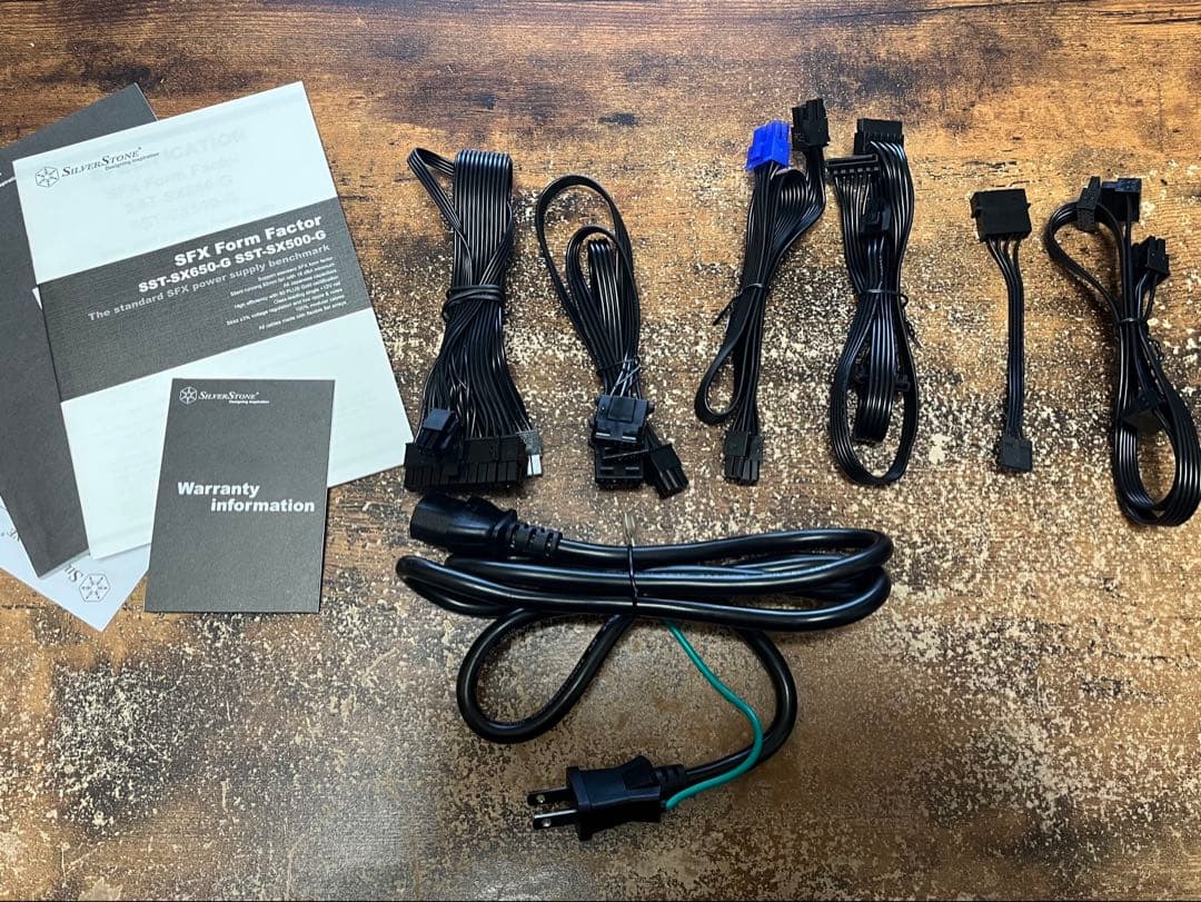 [SFX電源] SST-SX650-G-Rev＋PP05-E [配線キット付]