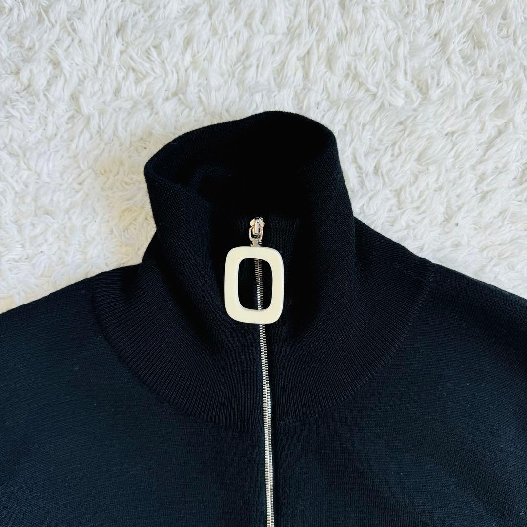 極美品【未使用級】ジェイダブルアンダーソン ハーフジップ　ニット　セーター