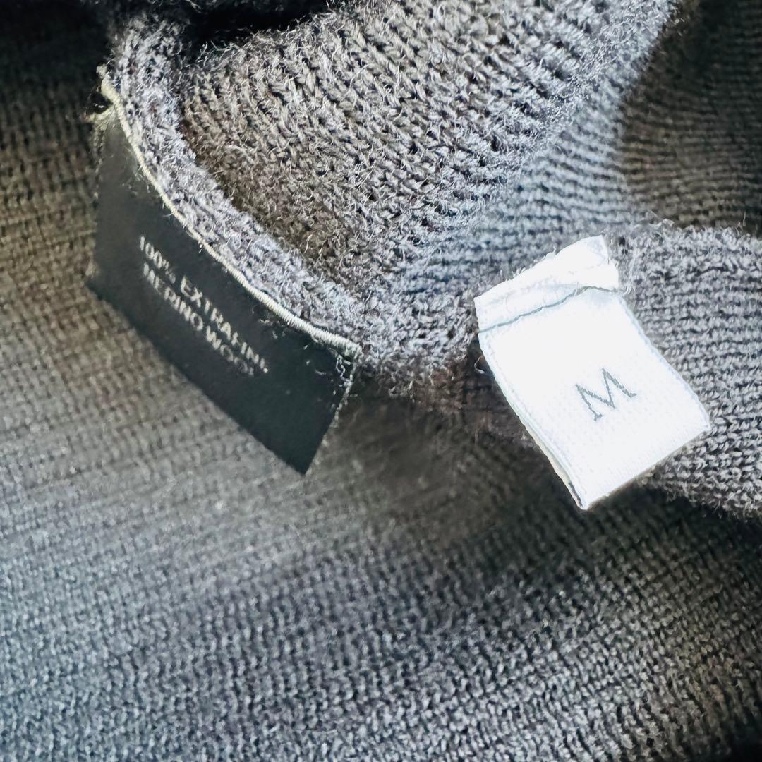 極美品【未使用級】ジェイダブルアンダーソン ハーフジップ　ニット　セーター