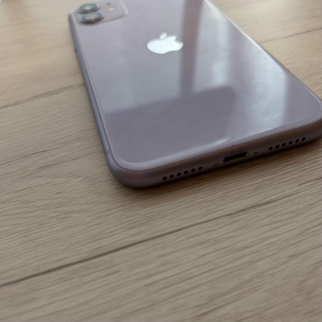 Apple iPhone 11 64GB パープル SIMフリー 初期化済