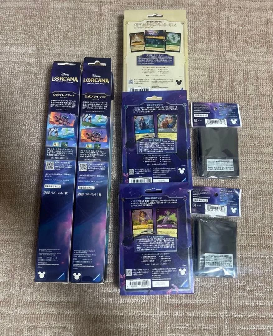 ロルカナカードゲーム 6点セット まとめ売り 公式プレイマット　スタートデッキ
