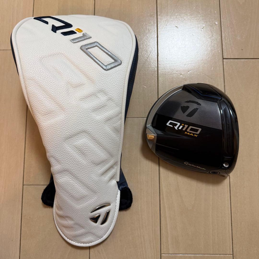 Qi10 MAX 9.0 ドライバー & TaylorMadeヘッドカバー