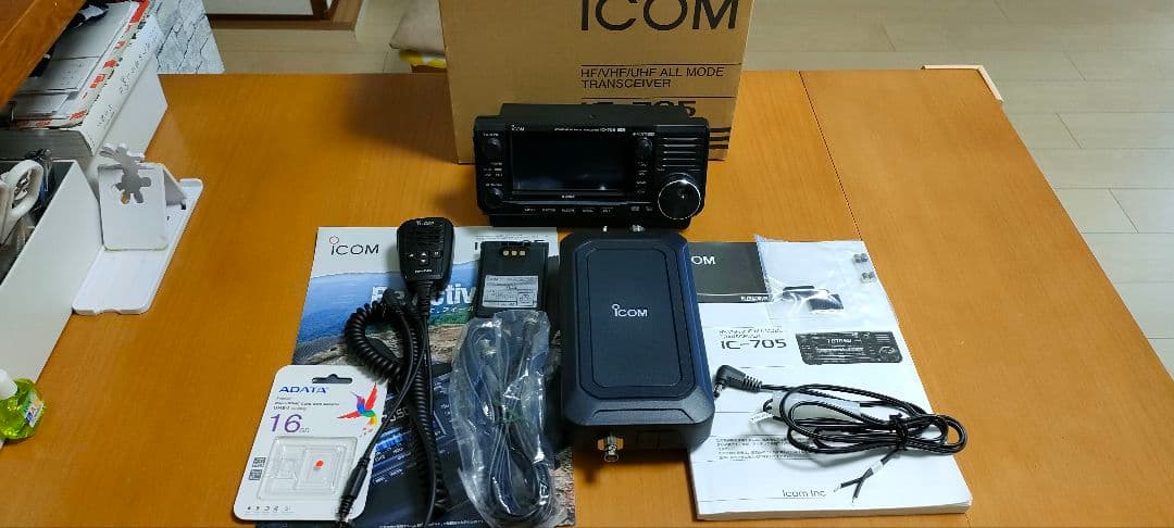 icom IC−705+AH705付トランシーバー