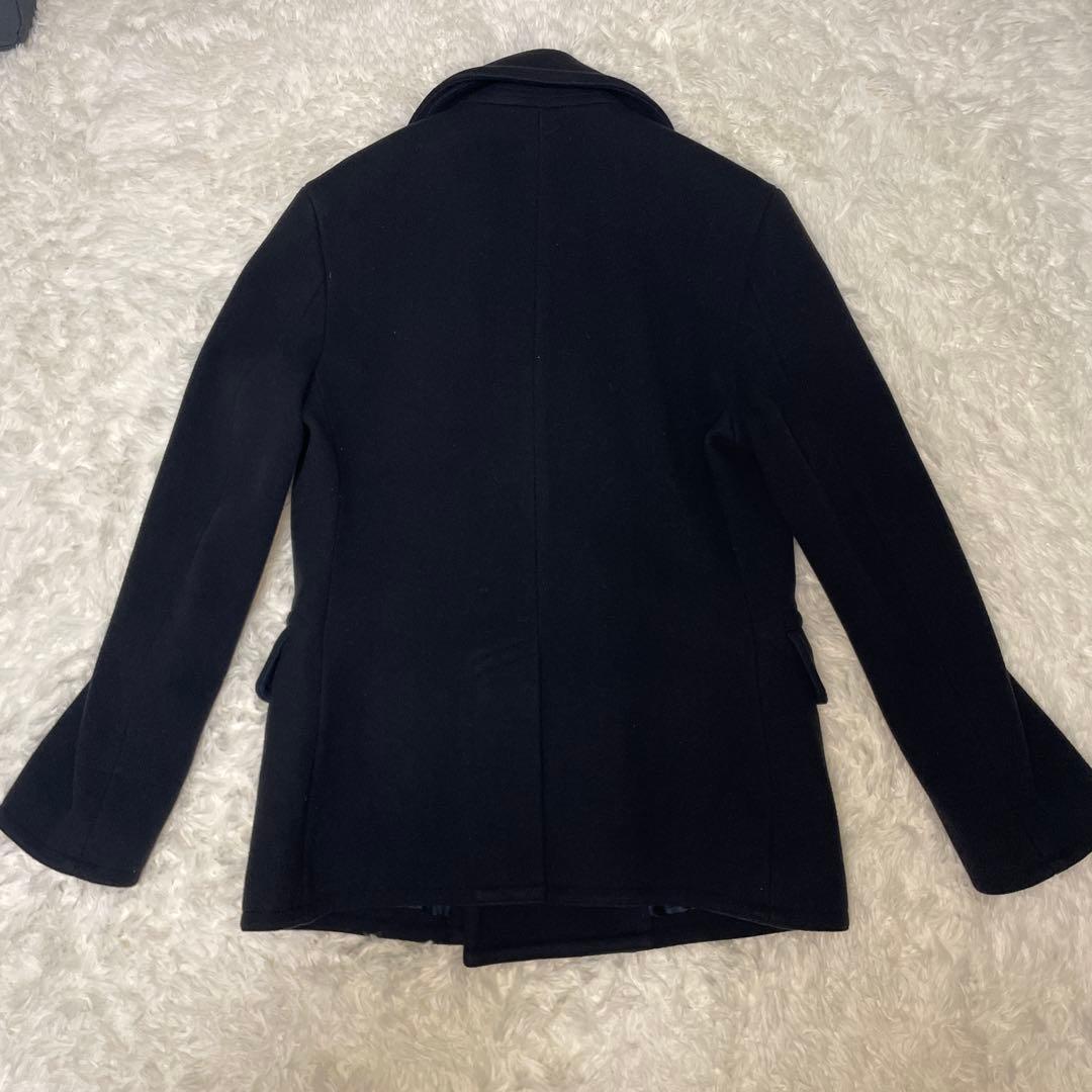 美品【POLO Ralph Lauren】ウールメルトンピーコート　ネイビー　M