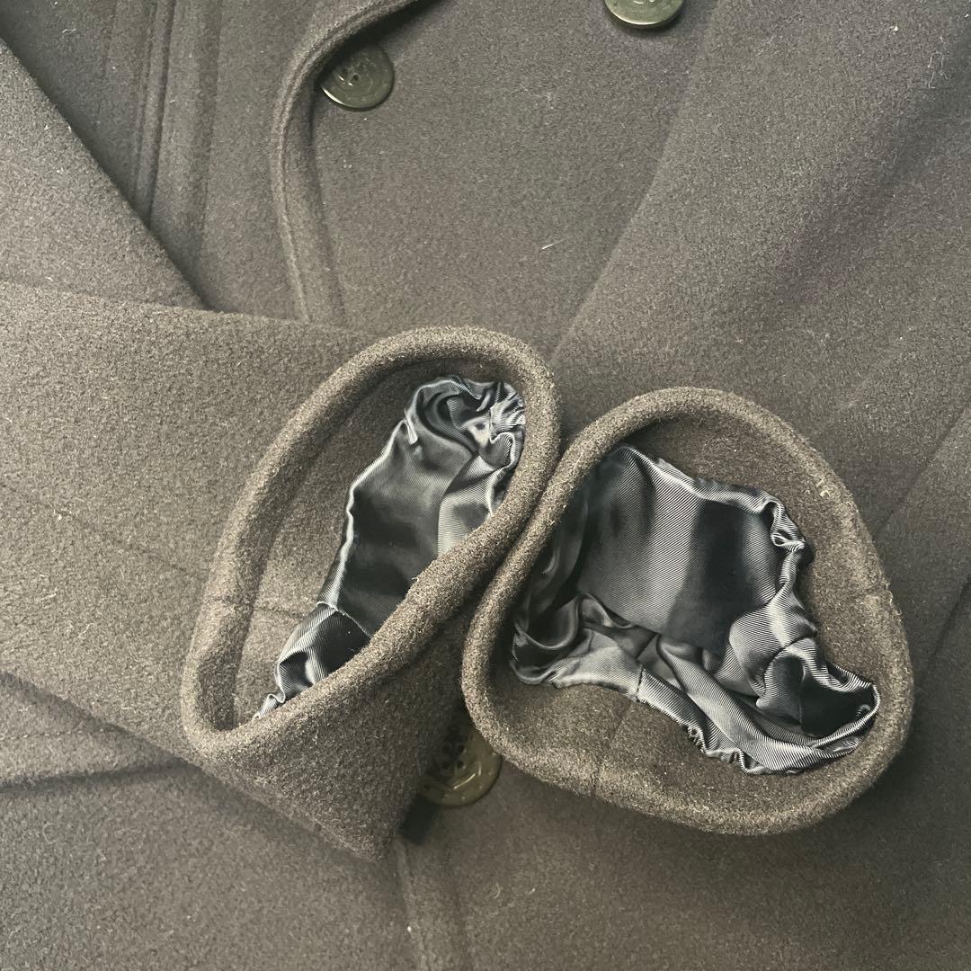 美品【POLO Ralph Lauren】ウールメルトンピーコート　ネイビー　M