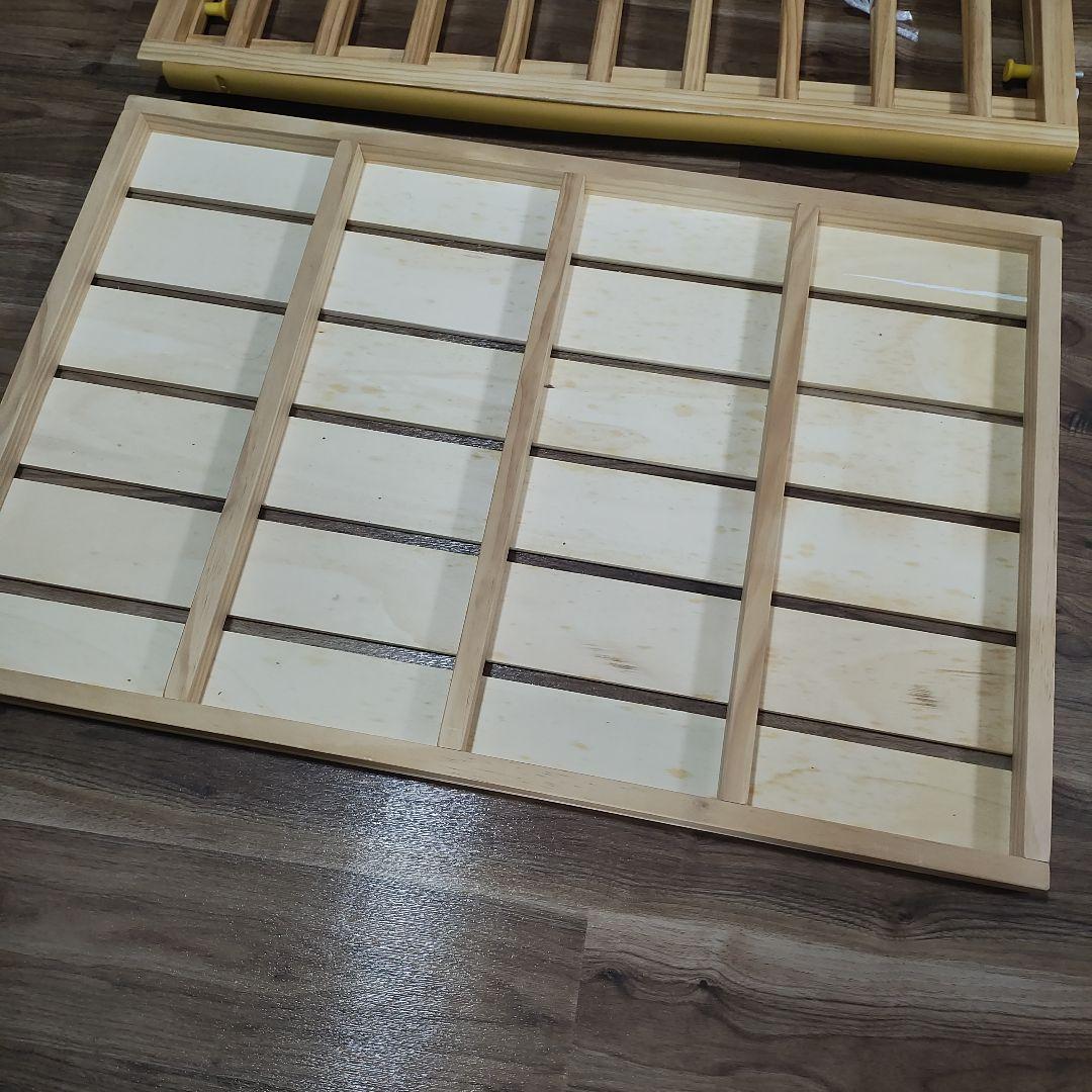 Yamatoya kihon ミニベビーベッド 　ナチュラル【バラシ済】