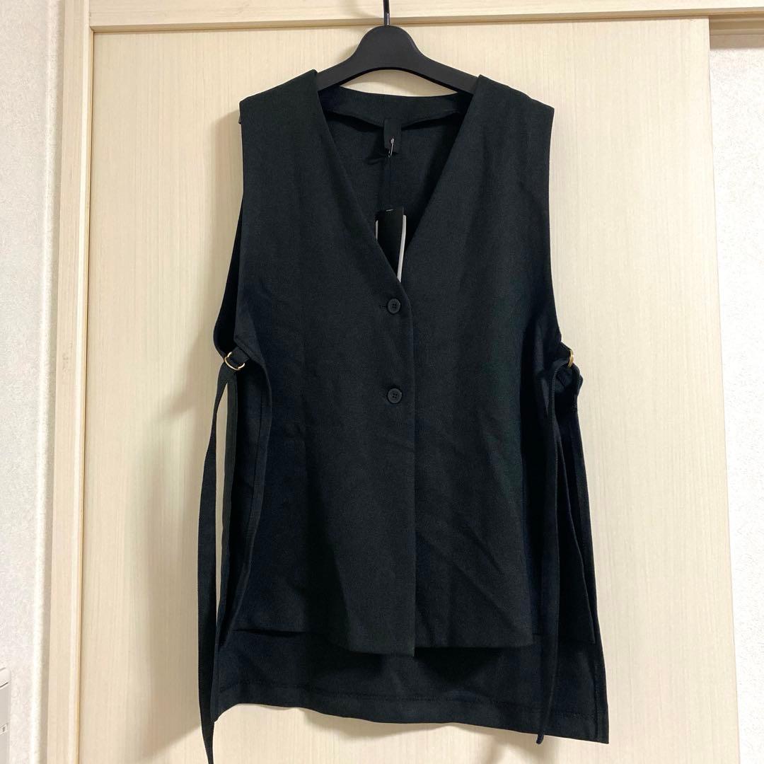 malla 【セットアップ対応】カルゼサイドベルトジレベスト