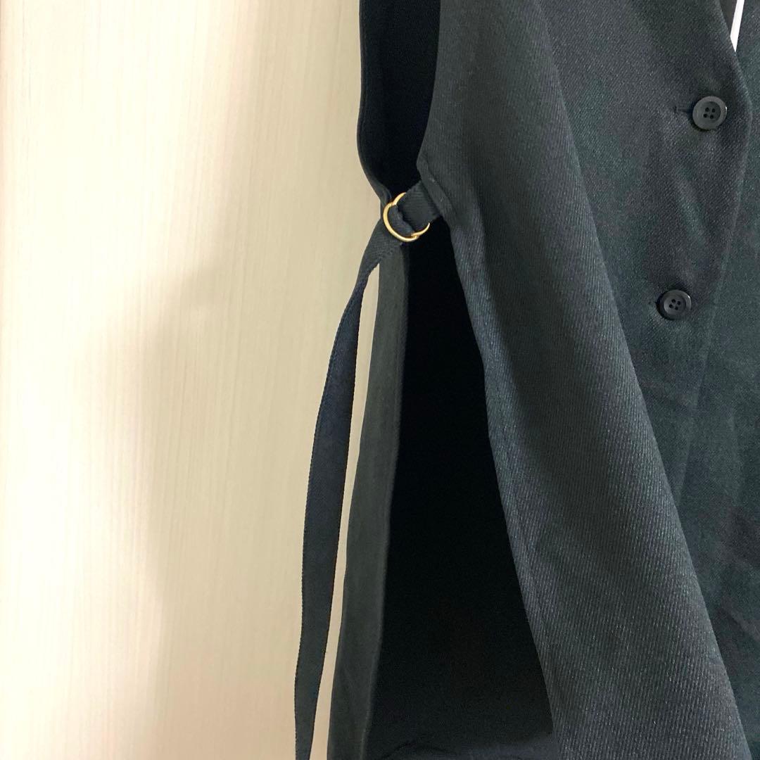 malla 【セットアップ対応】カルゼサイドベルトジレベスト