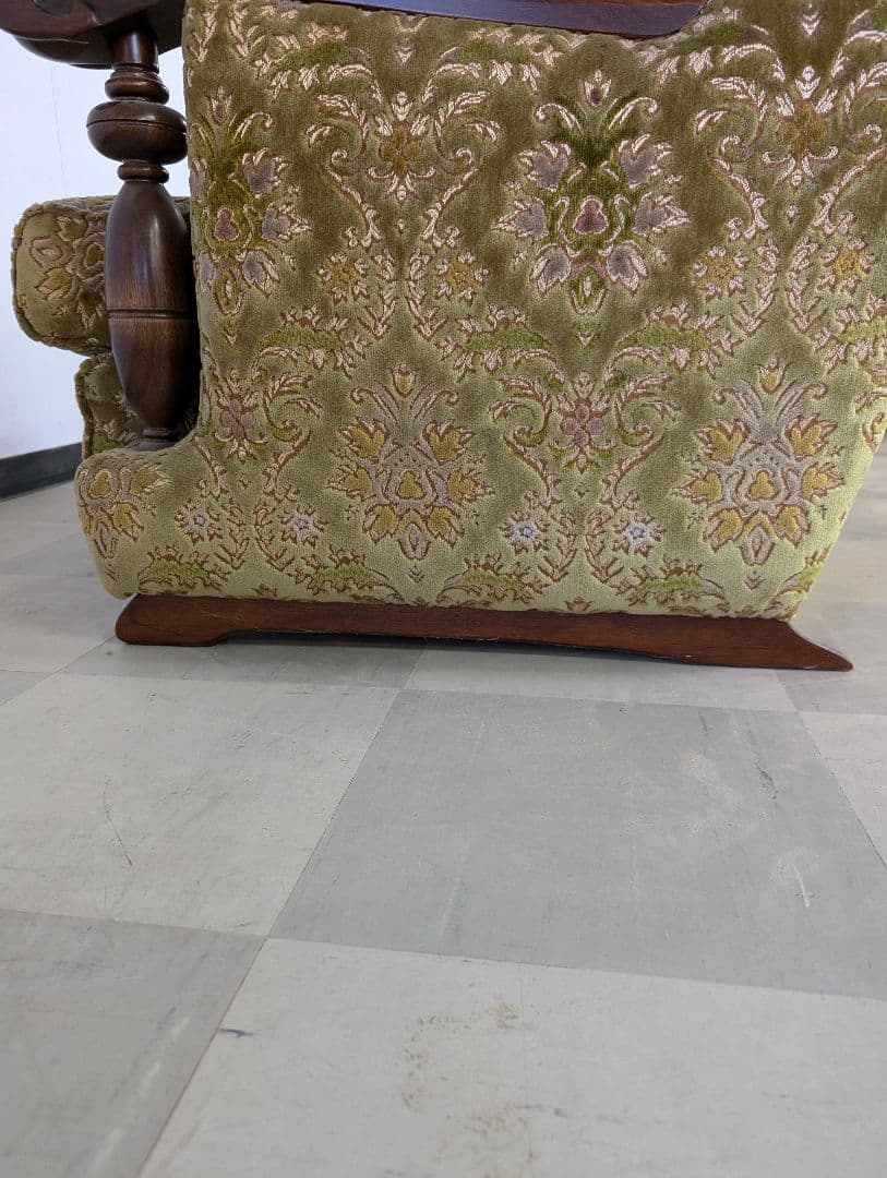 金華山　1Pソファ　一人掛けソファ　昭和レトロ　ソファヴィンテージ　レトロ