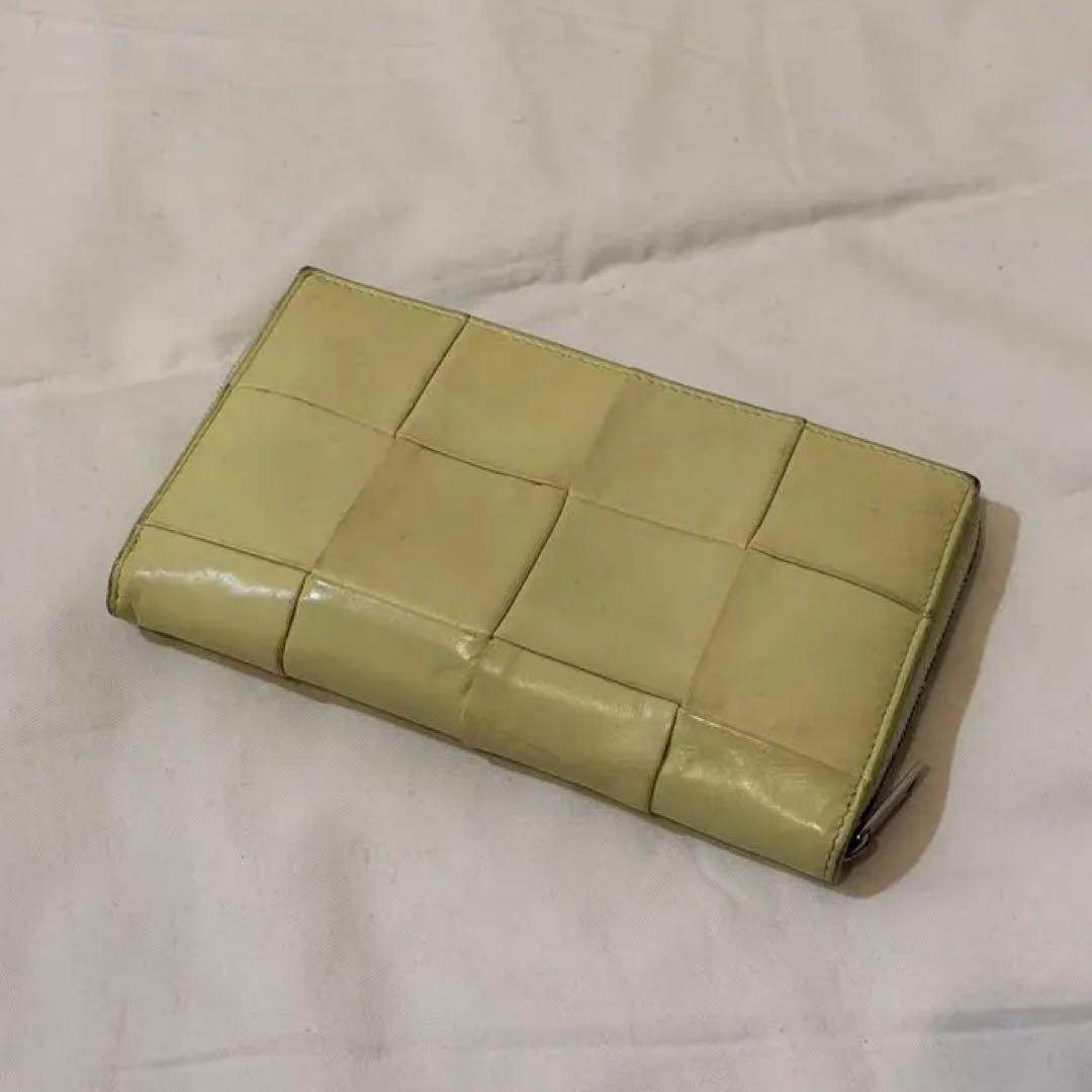 BOTTEGA VENETA 長財布 カセット ラウンドジップ ボッテガ