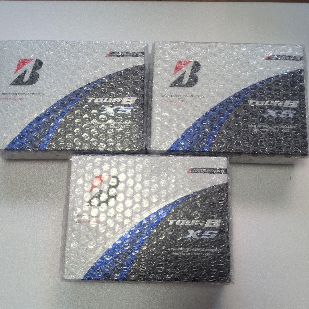 ☆新品☆ブリヂストン TOUR B XS ゴルフボール 3ダース コーポレート