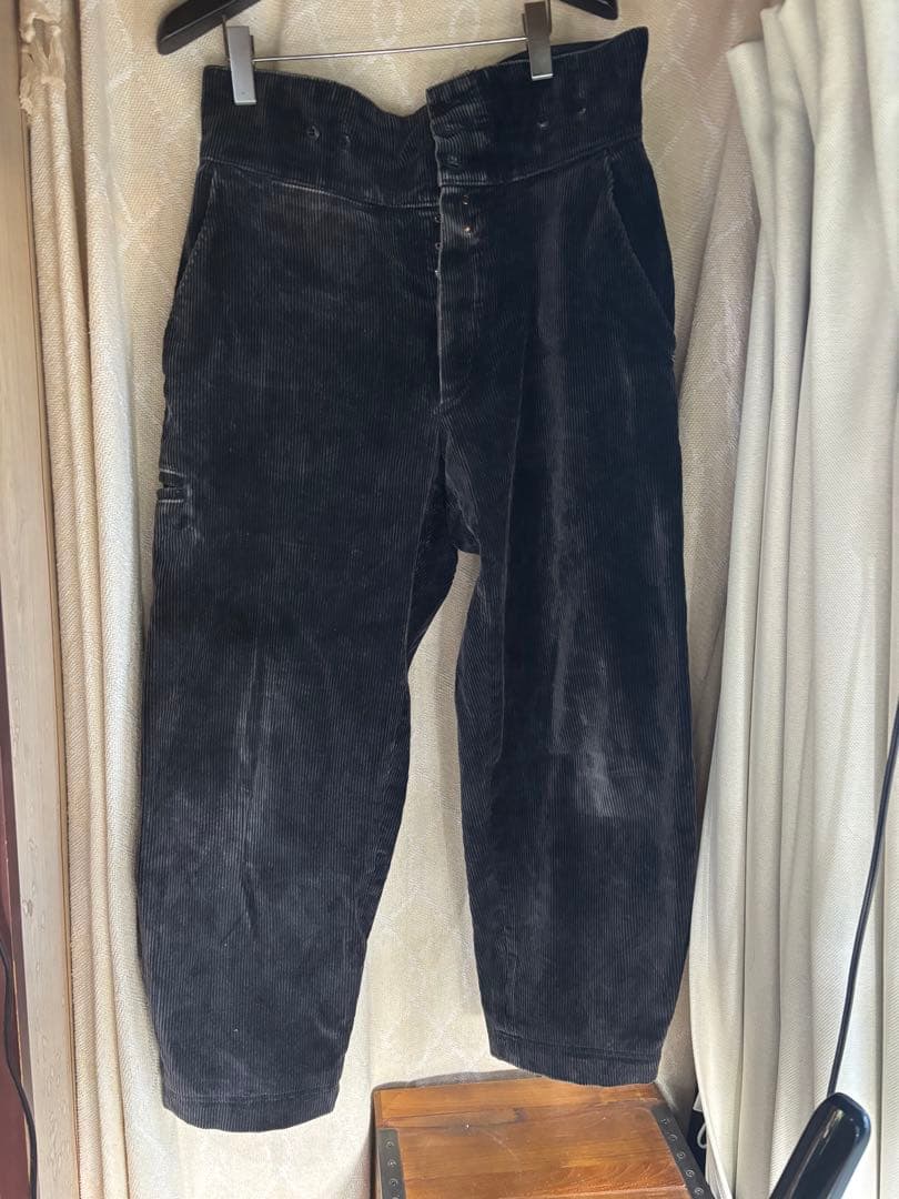 【最終値下げ】40s ビンテージ ダミアンコーデュロイ パンツ ブラック