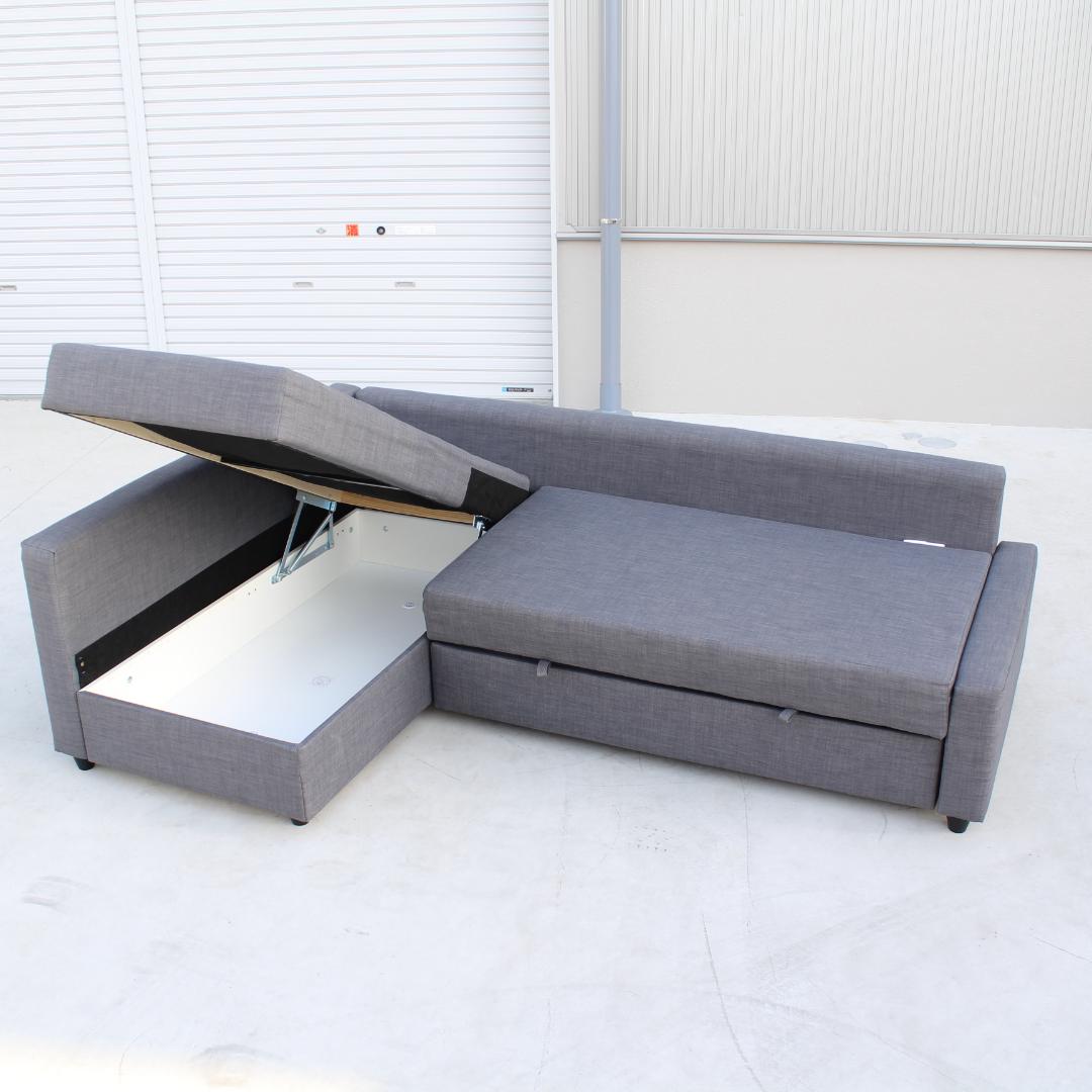 IKEA フリーヘーテン 収納付きソファベッド