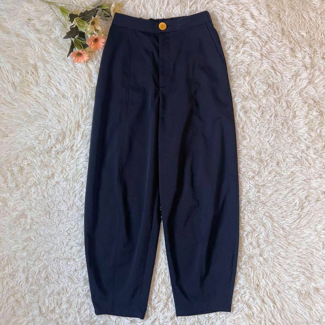 nagonstans POLY CHINO 立体カーブ PT パンツ ブラック