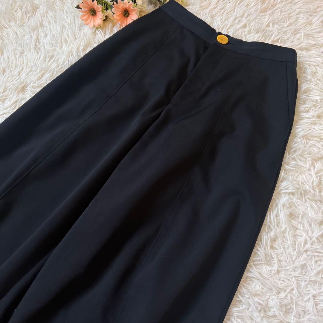 nagonstans POLY CHINO 立体カーブ PT パンツ ブラック