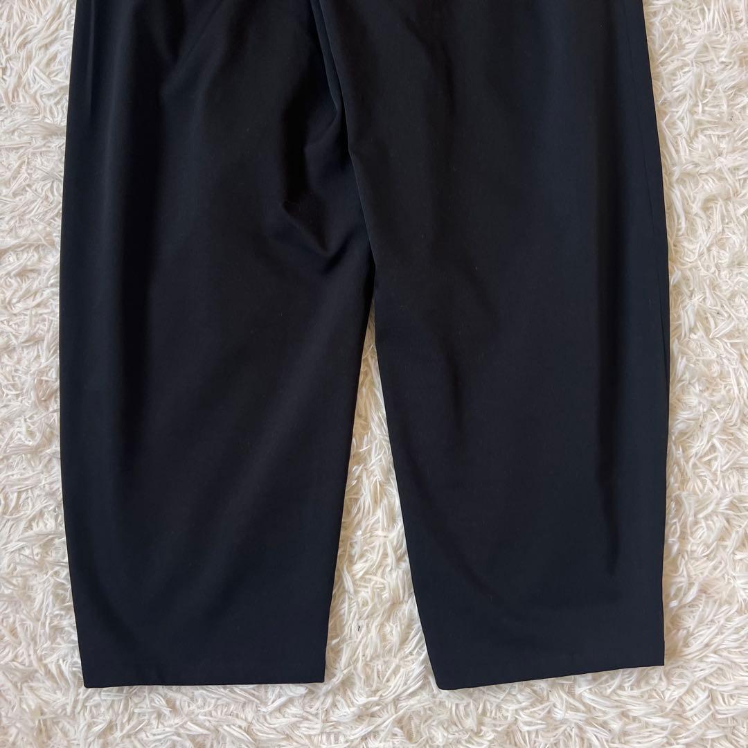 nagonstans POLY CHINO 立体カーブ PT パンツ ブラック