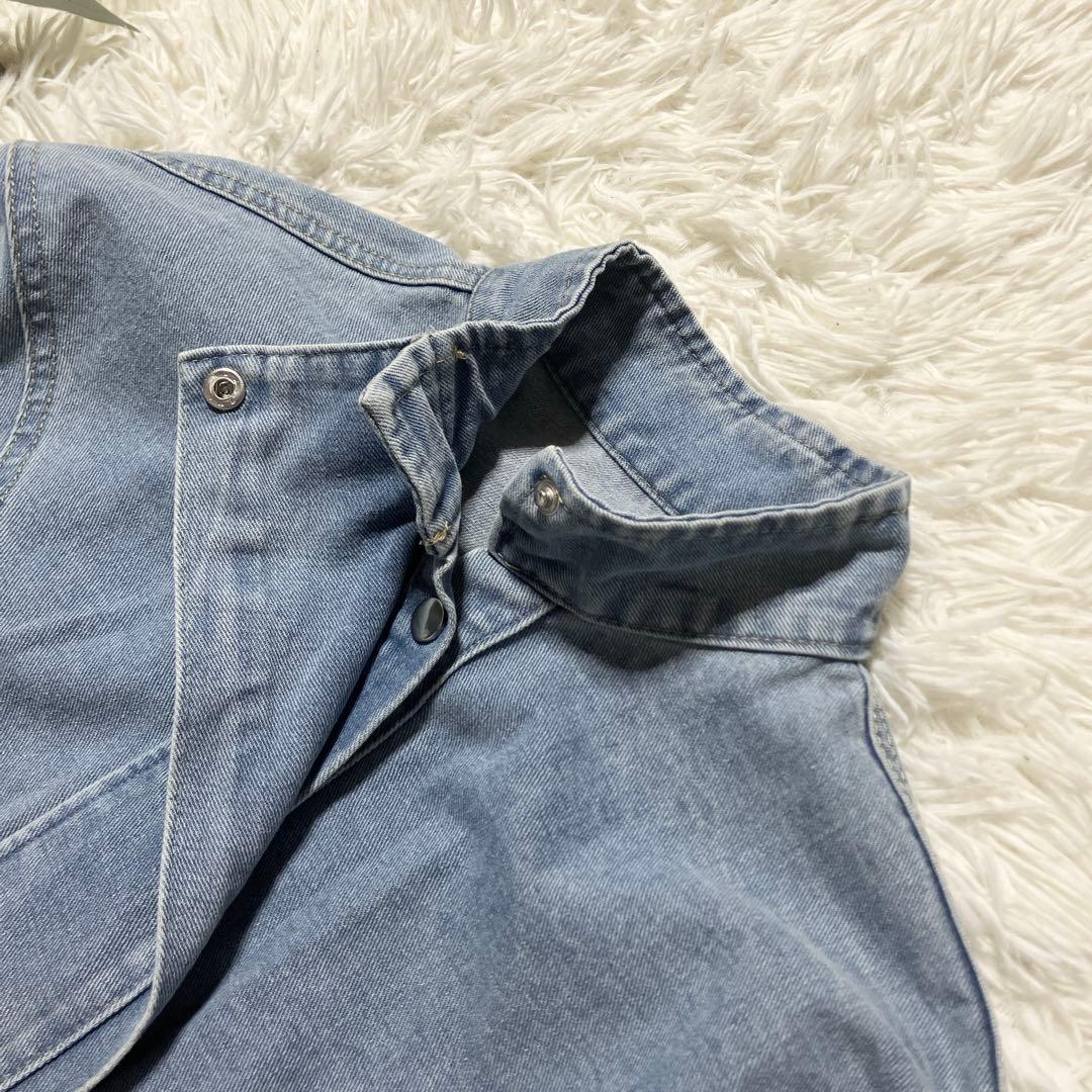 2025モデル【aijan】オーバーサイズドルマンデニムジャケット