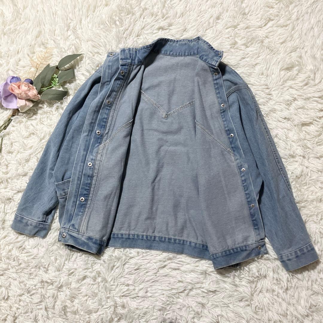 2025モデル【aijan】オーバーサイズドルマンデニムジャケット