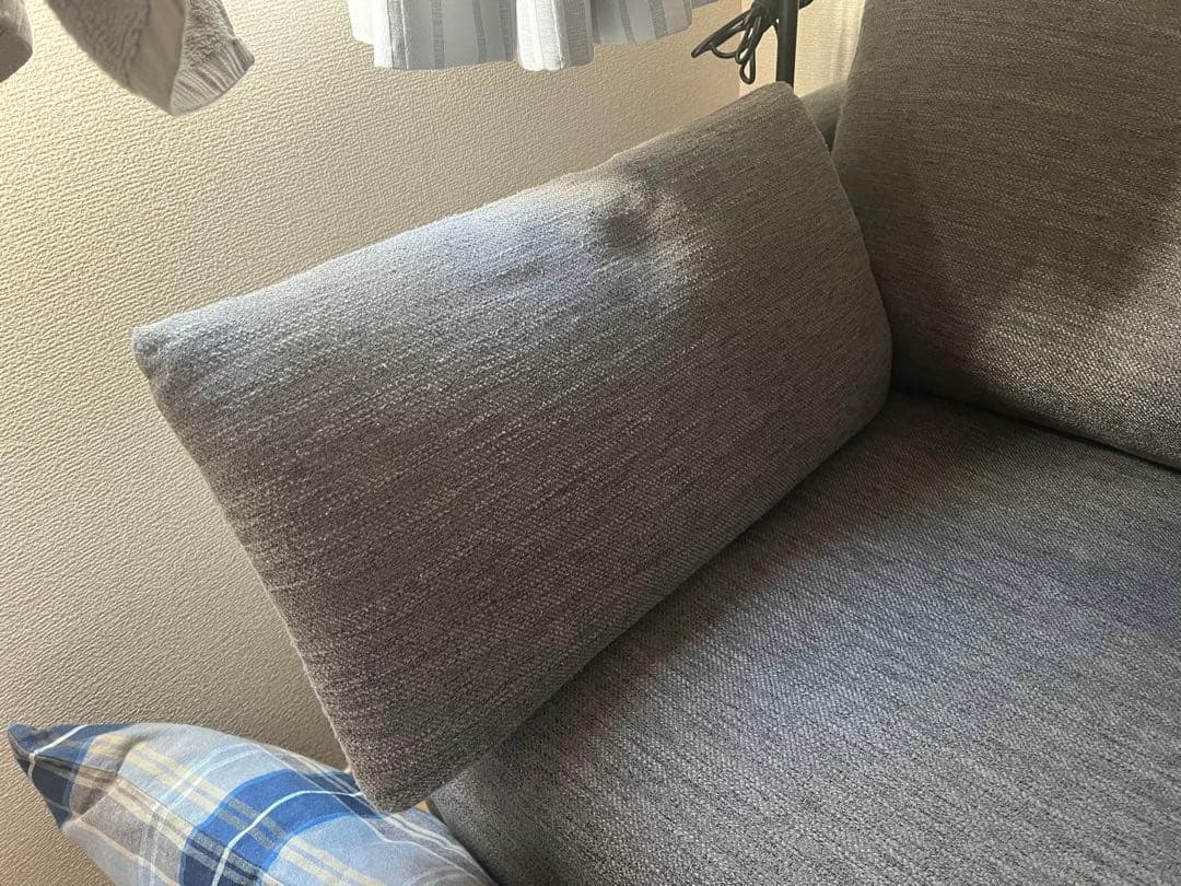 ニトリ　ソファ　CA1 DR-GY 3人用