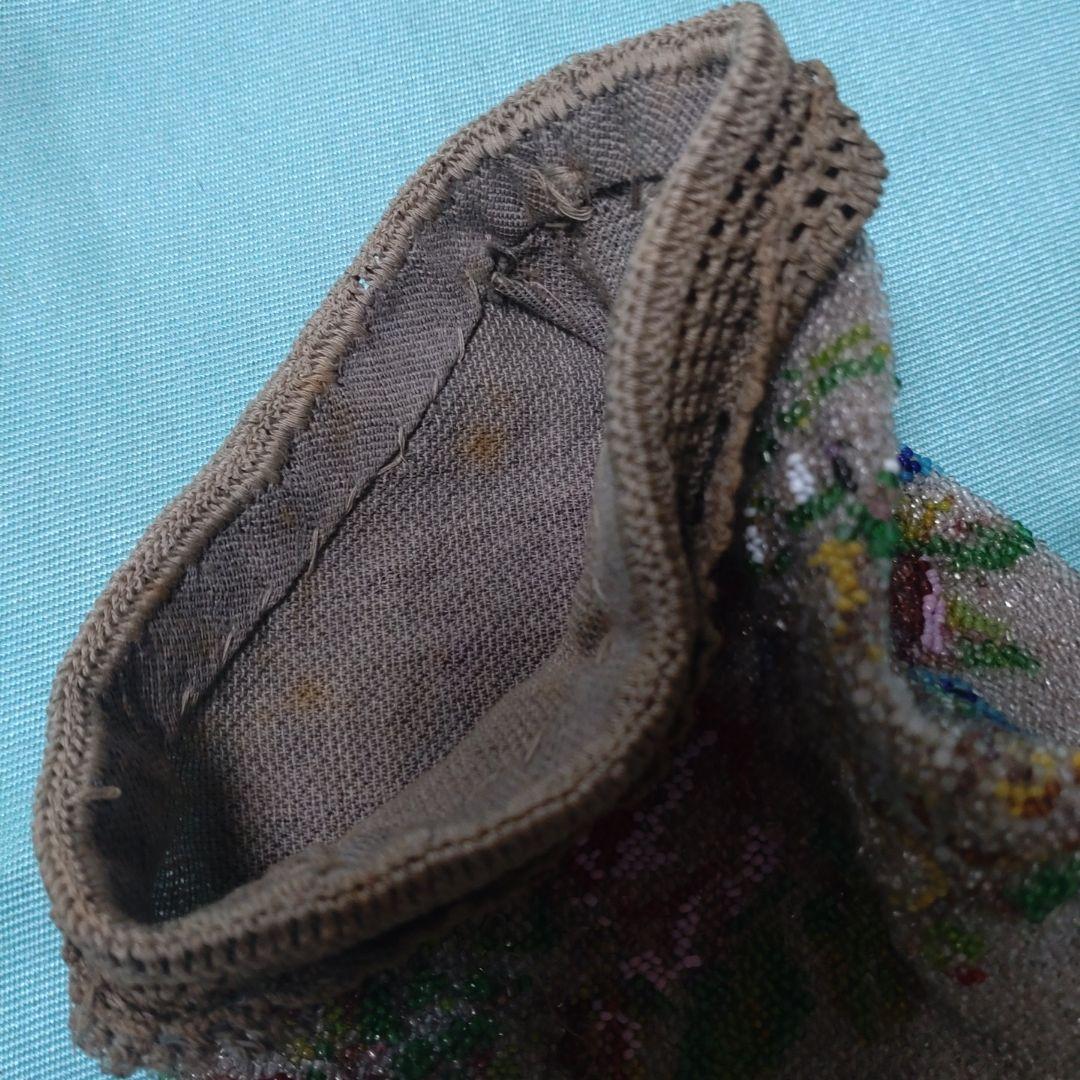 【専用です】アンテイークビーズのポシェットです。